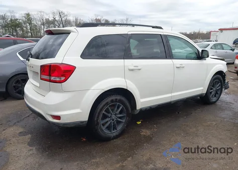 2019 Dodge Journey Se z USA, uszkodzony, nr VIN 3C4PDCBB5KT870626